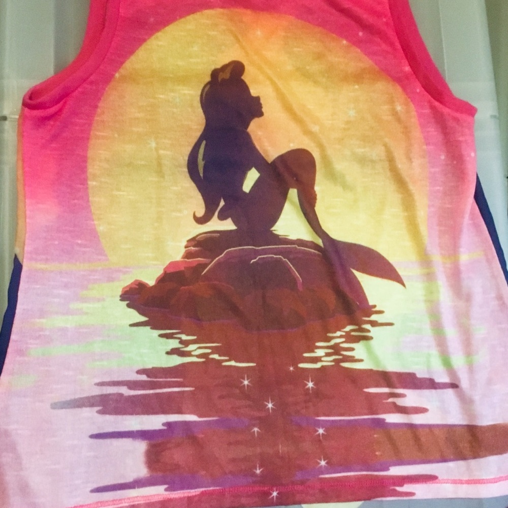 Disney Little Mermaid Tank Top-New
